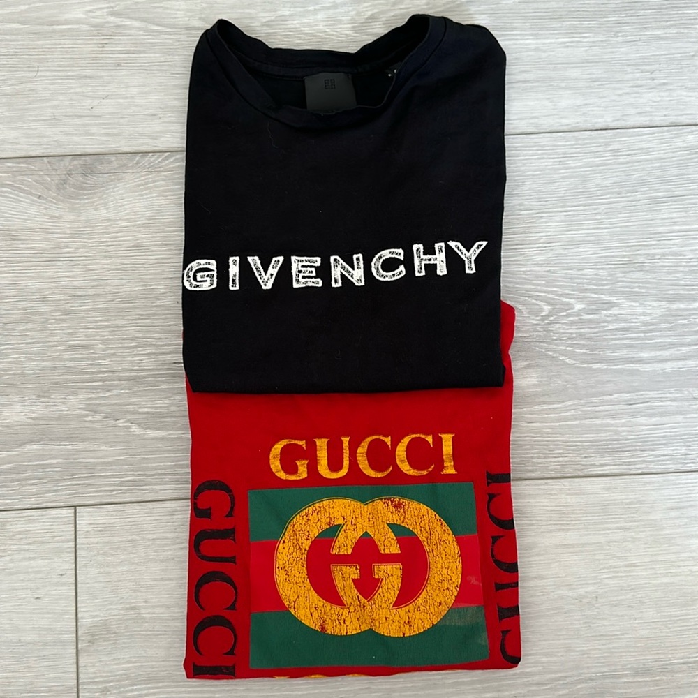 Gucci & Givenchy shirts
